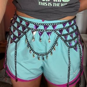 Bedazzled belt/chain